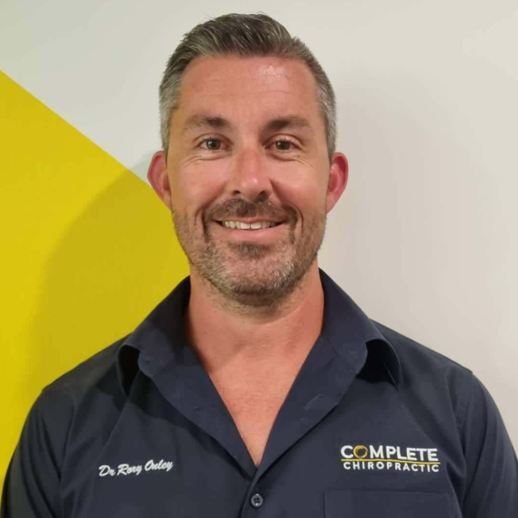 Dr Rory Onley, chiropractor