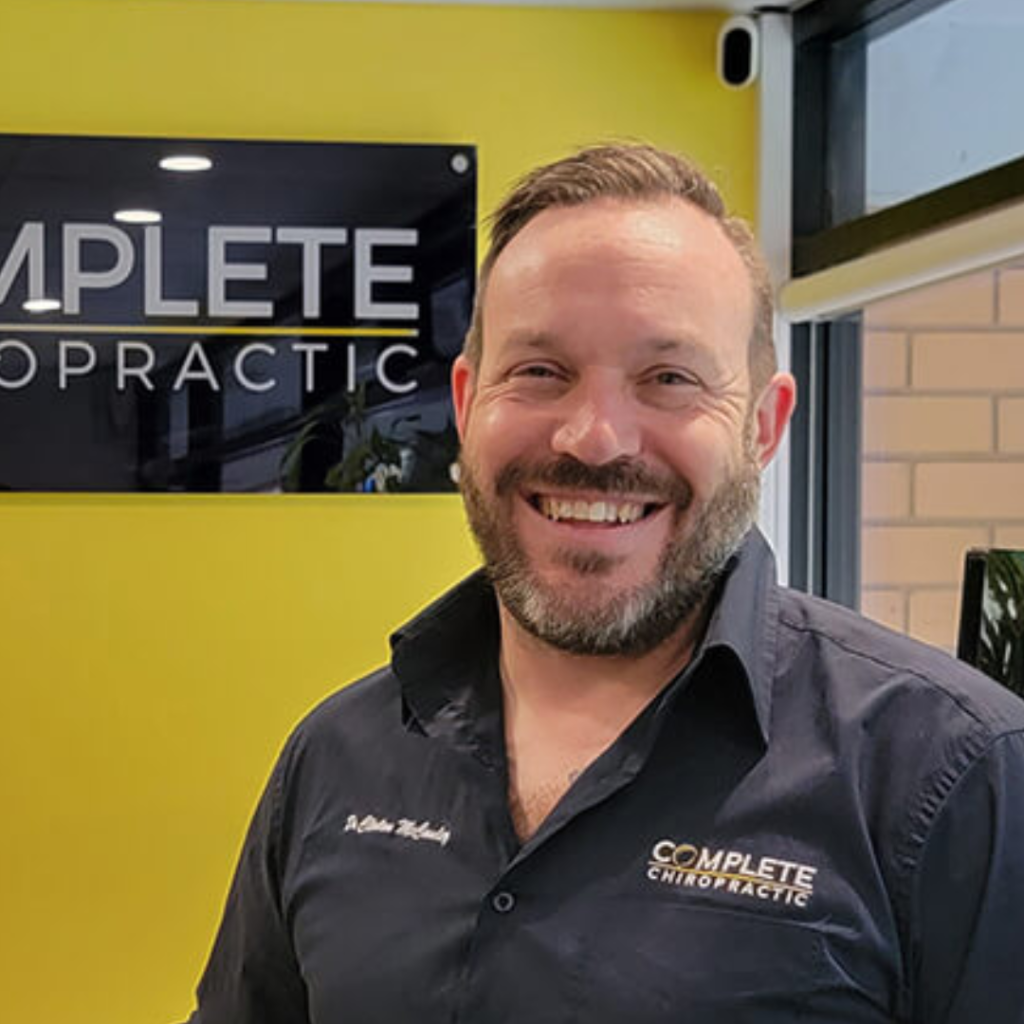 Dr Clinton McCauley, chiropractor
